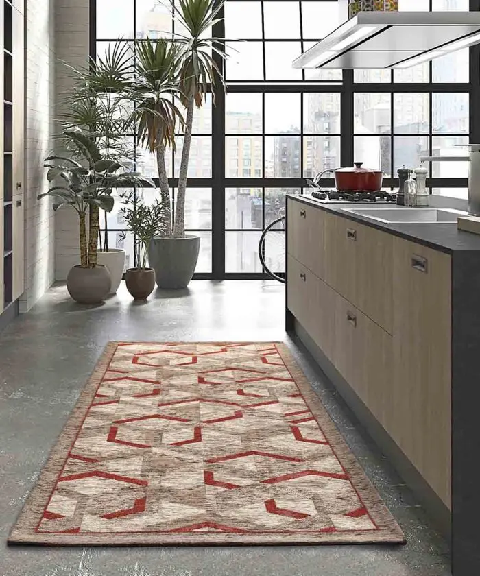 Tappeto Hypnotic Fango Arancione - immagine 2