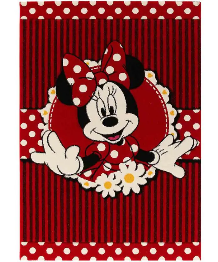 Tappeto Walt Disney Minnie Pois
