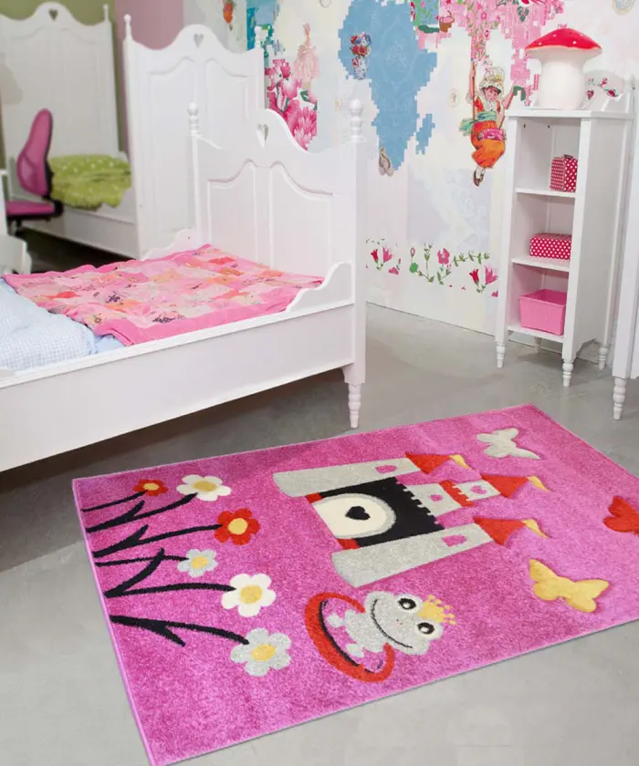 cameretta Tappeto Castello Bambine Joy 54461-C23242