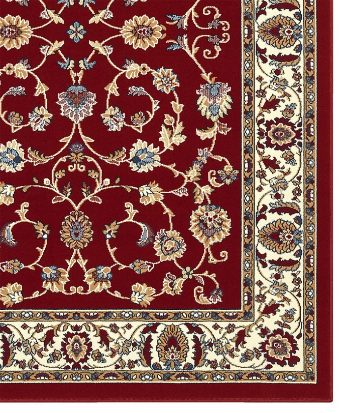 Dettaglio Tappeto economico motivo classico orientale PERSIAN 2079 rosso