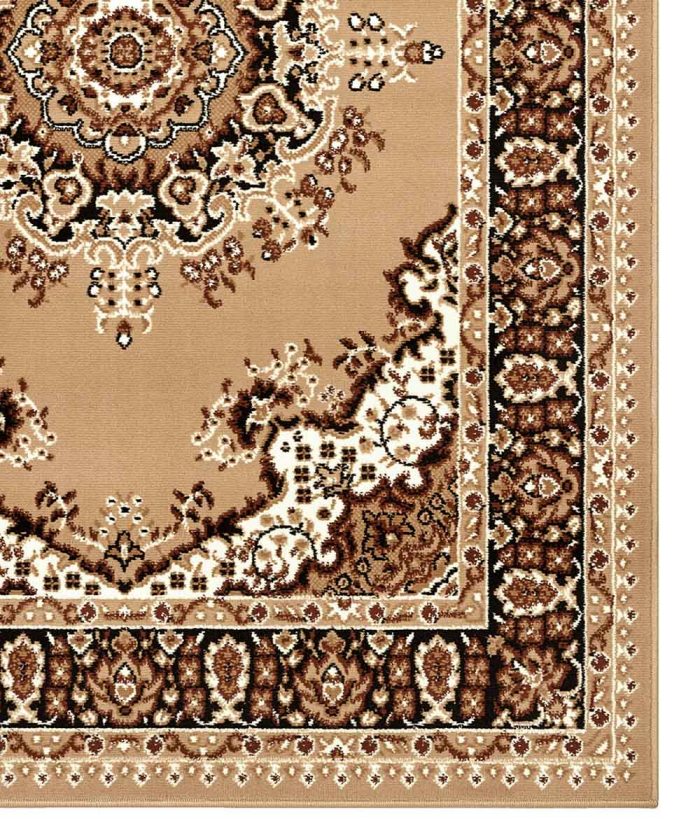Angolo Tappeto economico disegno orientale PERSIAN 4480 BEIGE