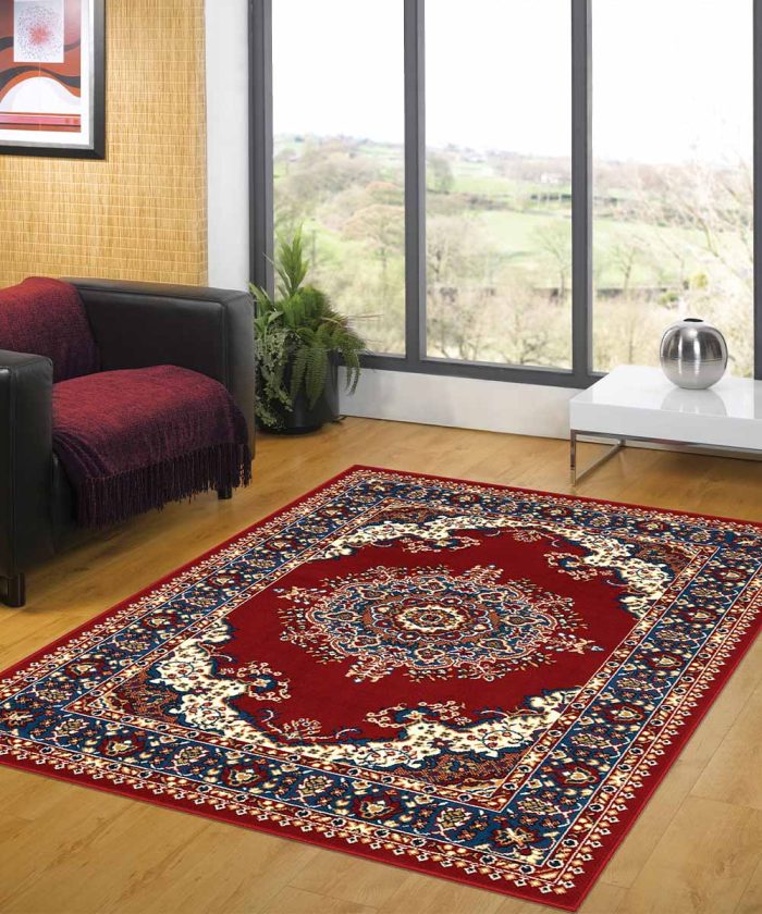 Casa con Tappeto motivo tradizionale PERSIAN 4480 ROSSO