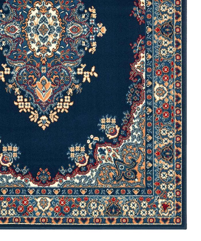 Angolo del Tappeto motivo tradizionale PERSIAN 6210 BLU