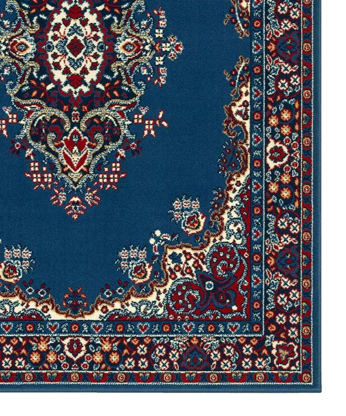 Angolo del Tappeto disegno classico PERSIAN 6210 AZZURRO
