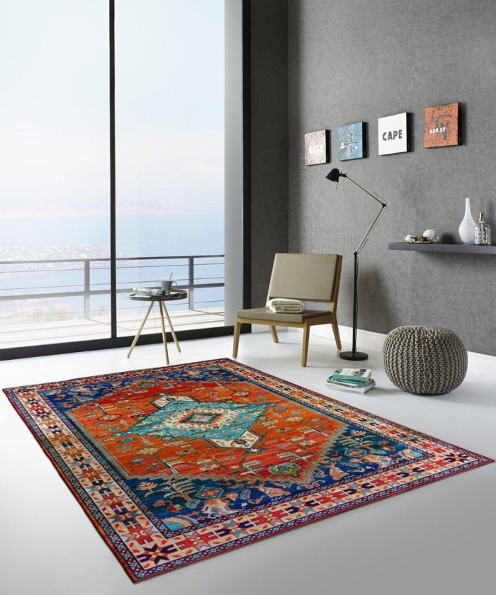 Tappeto Silk 01 Orange - immagine 3
