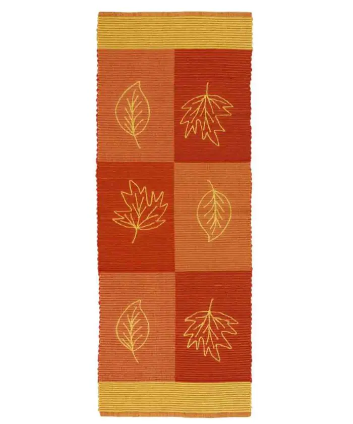 Tappeto Winter Arancione