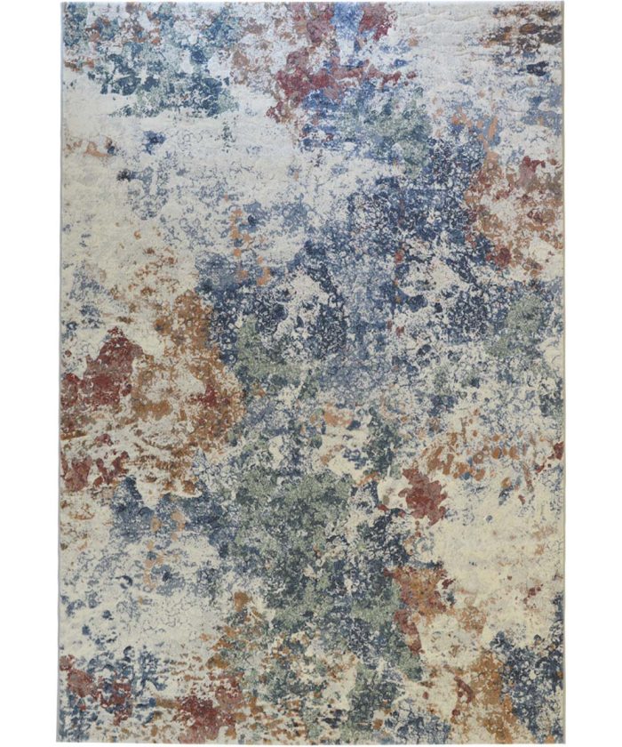 Tappeto Argentum 63483-6656 design astratto moderno multicolore