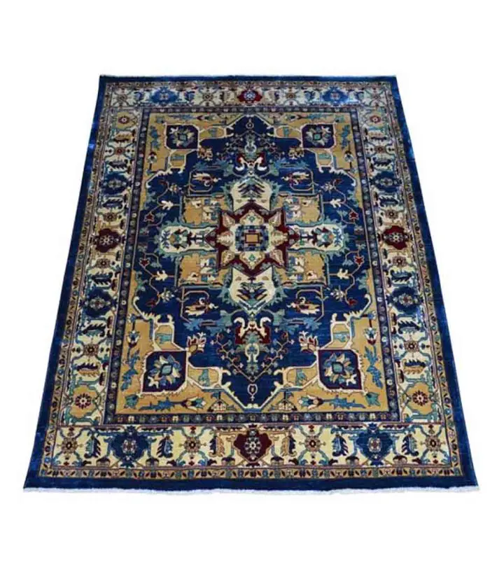Tappeto Kazakh 1534 Blu