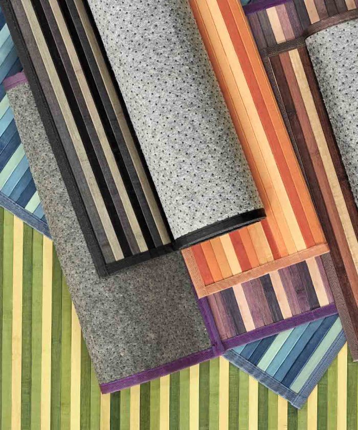Tappeto Bamboo Degradè Viola - immagine 2