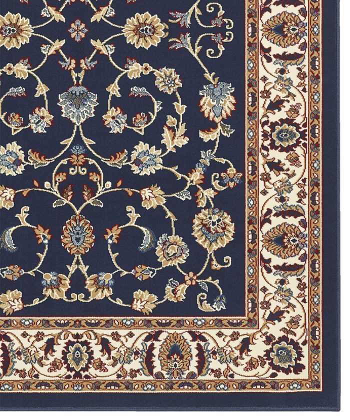 Dettaglio Tappeto Royal Shiraz 2079 Blu motivo classico orientale tradizionale persiano