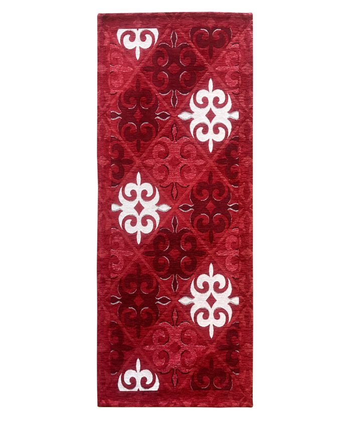 Tappeto passatoia IRON ROSSO resistente, economico, lavabile, antiscivolo