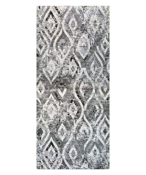 Tappeto passatoia MERCURY GRIGIO resistente, economico, lavabile, antiscivolo. Collezione Velour Feelings.