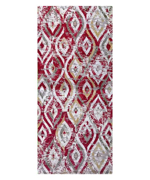 Tappeto passatoia MERCURY ROSSO resistente, economico, lavabile, antiscivolo. Collezione Velour Feelings.