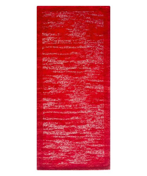Tappeto passatoia NEW YORK ROSSO resistente, economico, lavabile, antiscivolo. Collezione Velour Feelings.