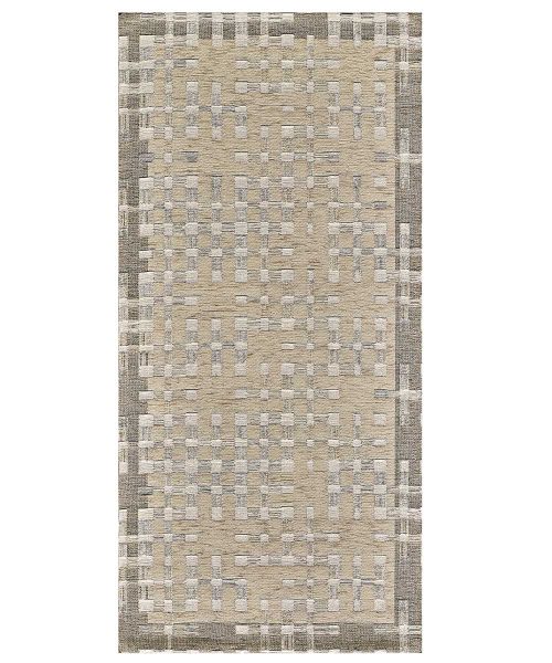 Tappeto Dama Tortora beige lavabile e antiscivolo, ideale per salotto soggiorno camera ma anche cucina e ingresso