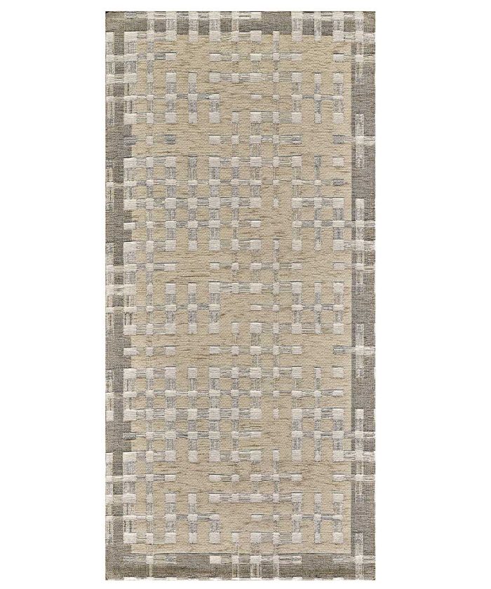 Tappeto Dama Tortora beige lavabile e antiscivolo, ideale per salotto soggiorno camera ma anche cucina e ingresso