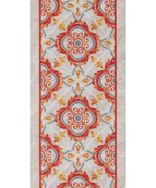 Tappeto Futura Cementina design piastrelle fine 800
