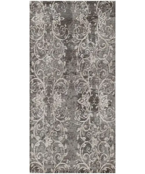 Tappeto Delavé Grigio anti-scivolo e lavabile, complemento arredo moderno ideale per salotto soggiorno camera