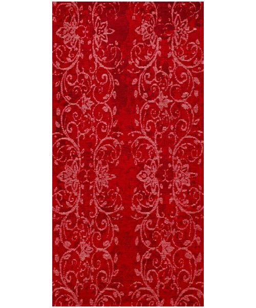 Tappeto Delavé Rosso anti-scivolo e lavabile, complemento arredo moderno ideale per salotto soggiorno camera