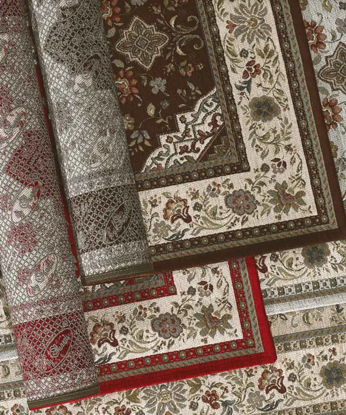 Tappeti orientali Tabriz dettaglio retro anti-scivolo