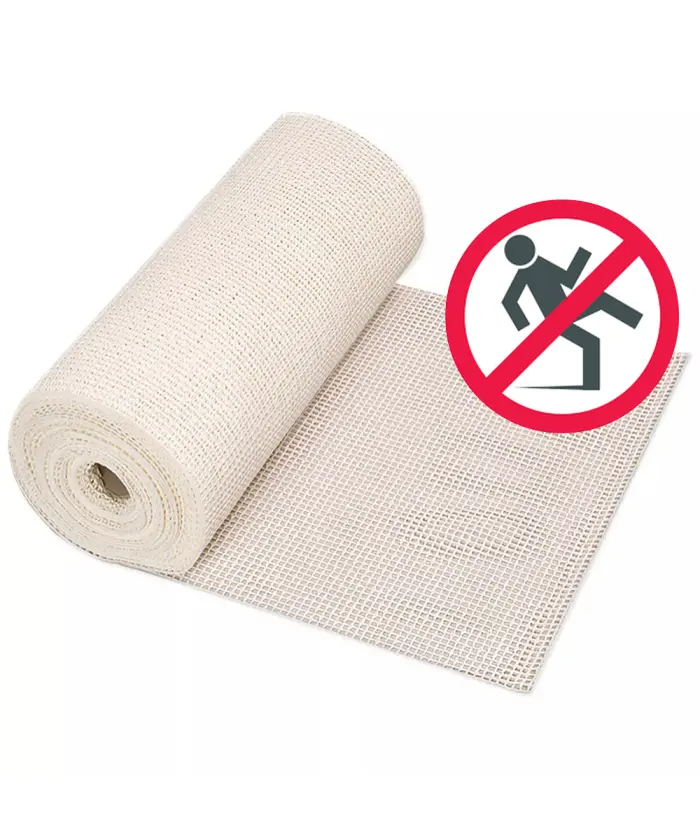Sottotappeto rete antiscivolo disponibile su misura al metro (larghezza 150 cm)