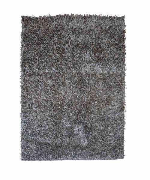 Tappeto Brezza Grigio shaggy moderno pelo lungo