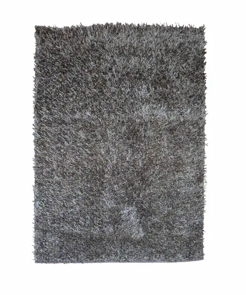 Tappeto Brezza Grigio shaggy moderno pelo lungo