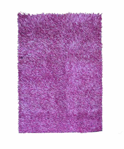 Tappeto Brezza Lilla shaggy moderno pelo lungo