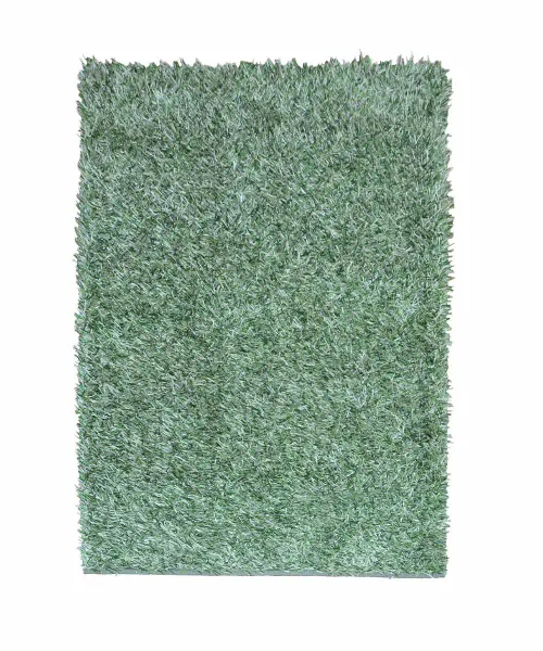 Tappeto Brezza Verde shaggy moderno pelo lungo
