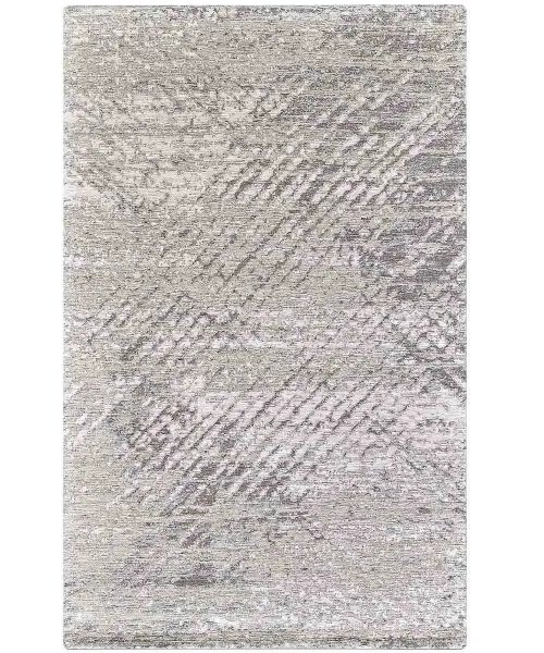 Tappeto design moderno, motivo astratto Velour Essenza Sabbia, multiuso lavabile e antiscivolo