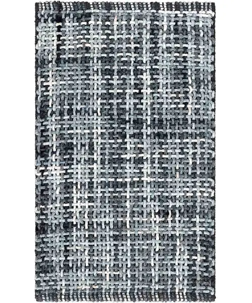 Tappeto bagno morbido, lavabile, antiscivolo, economico. CRAZY ANTRACITE GRIGIO