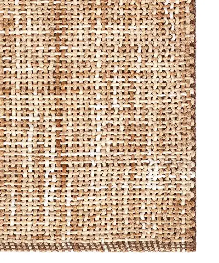 Angolo del Tappeto bagno morbido, lavabile, antiscivolo, economico. CRAZY BEIGE