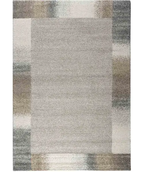 Tappeto Mehari 23426-5242 pelo lungo moderno geometrico contemporaneo. Tappeto shaggy arredo casa salotto soggiorno camere