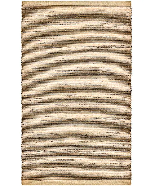 Tappeto cotone multiuso stile kilim berbero tinta unita NATURAL BEIGE