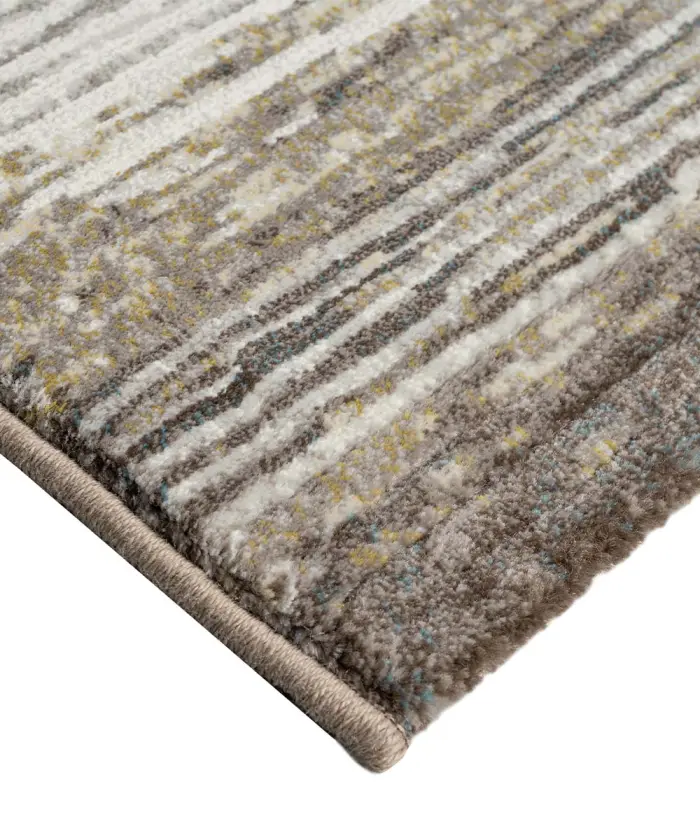 Angolo del Tappeto Argentum 63351-9280 design moderno per salotto soggiorno camera da letto