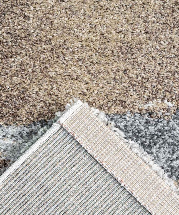 Tappeto Mehari 23056-6747 a pelo lungo shaggy di design alta qualità