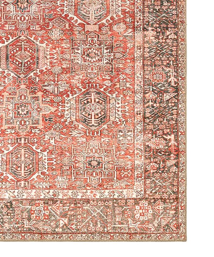 Angolo del Tappeto Oriental Babilonia Red stile classico persiano ideale per salotto soggiorno camera