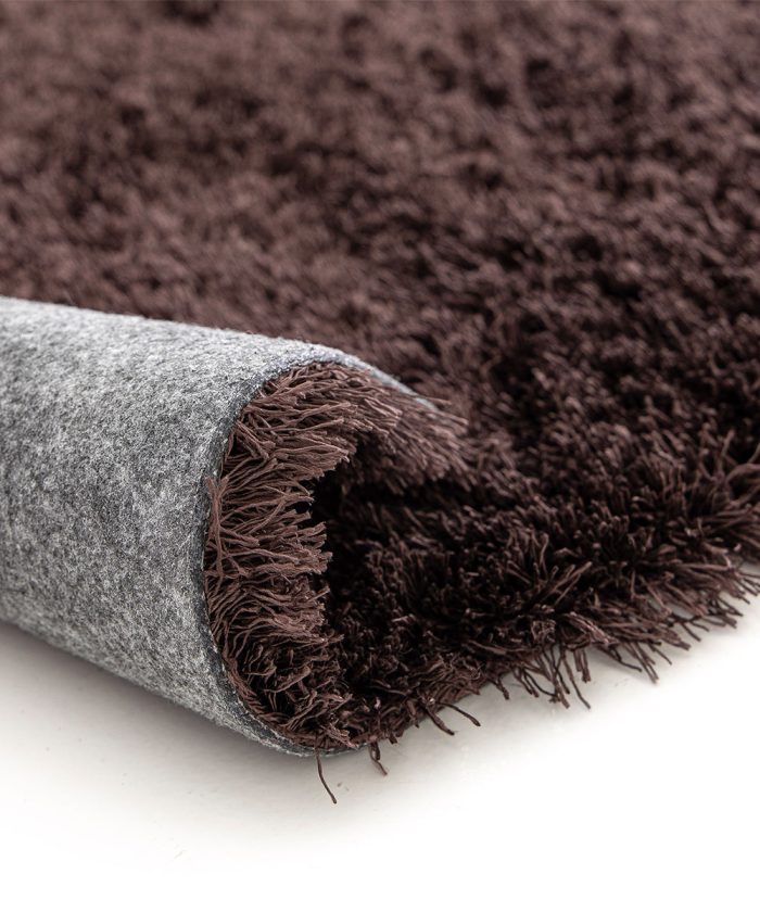 Bordo Tappeto shaggy Tivoli 011 burgundy. Tappeto arredo con pelo lungo per salotto, living o camera da letto.