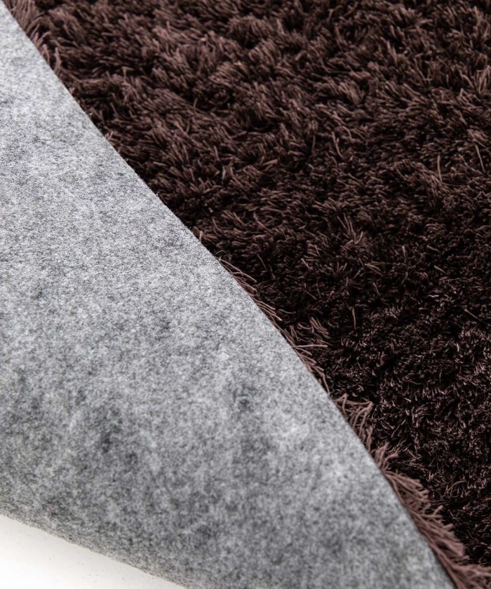 Retro Tappeto shaggy Tivoli 011 burgundy. Tappeto arredo con pelo lungo per salotto, living o camera da letto.