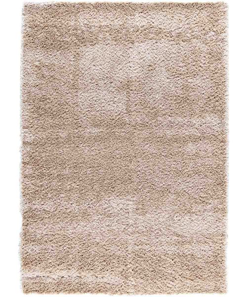 Tappeto shaggy Tivoli 050 beige sabbia. Tappeto arredo con pelo lungo per salotto, living o camera da letto.