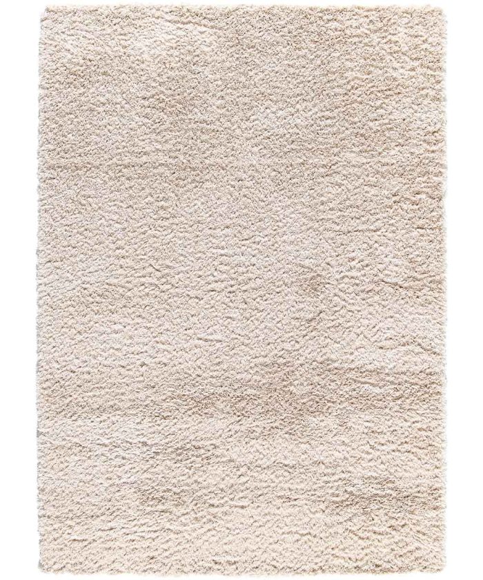 Tappeto shaggy Tivoli 056 crema avorio. Tappeto arredo con pelo lungo per salotto, living o camera da letto.