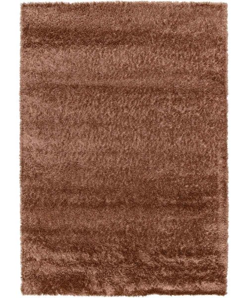 Tappeto shaggy Tivoli 080 marrone. Tappeto arredo con pelo lungo per salotto, living o camera da letto.