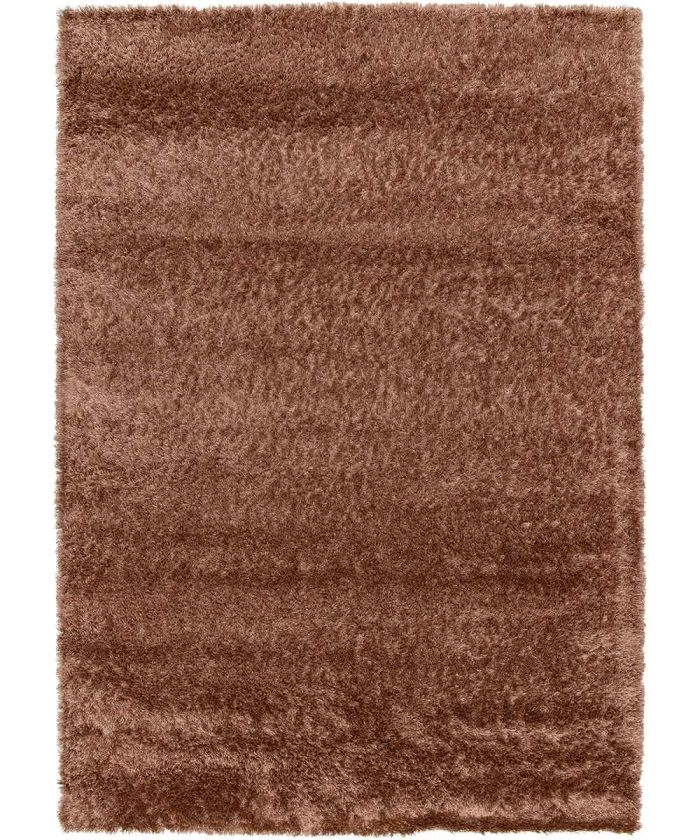 Tappeto shaggy Tivoli 080 marrone. Tappeto arredo con pelo lungo per salotto, living o camera da letto.