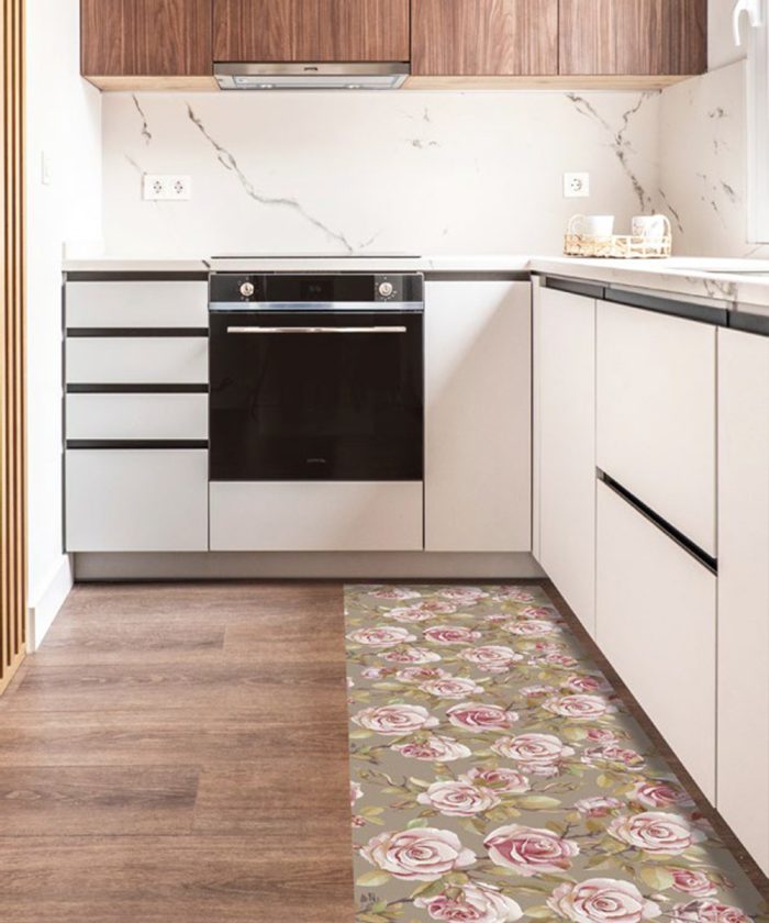 Cucina con Tappeto passatoia lavabile antiscivolo antimacchia SPRINTY REGINA