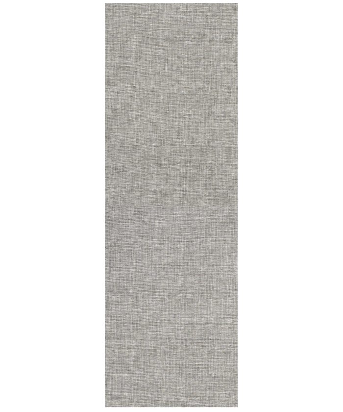 Passatoia cucina bagno multiuso tinta unita Grigio. Tappeto lavabile e antiscivolo