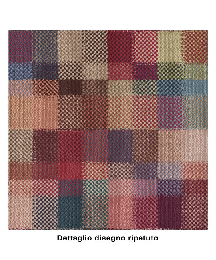 Trapunta Diadema #21 Scozzese Multicolore - immagine 2