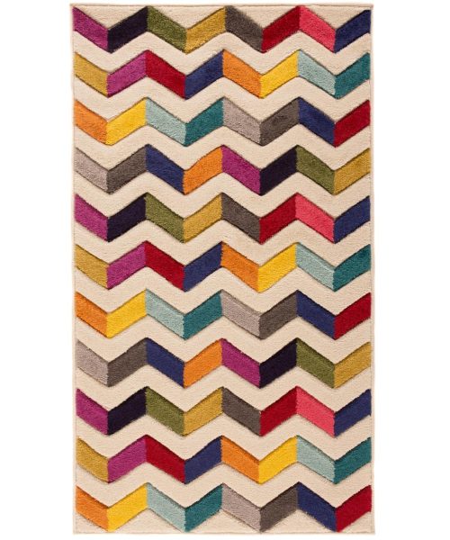 tappeto multicolore zigzag 960