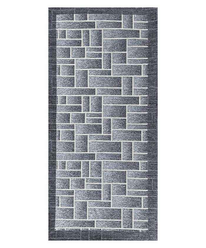 Tappeto passatoia DOMINO GRIGIO resistente, economico, lavabile, antiscivolo