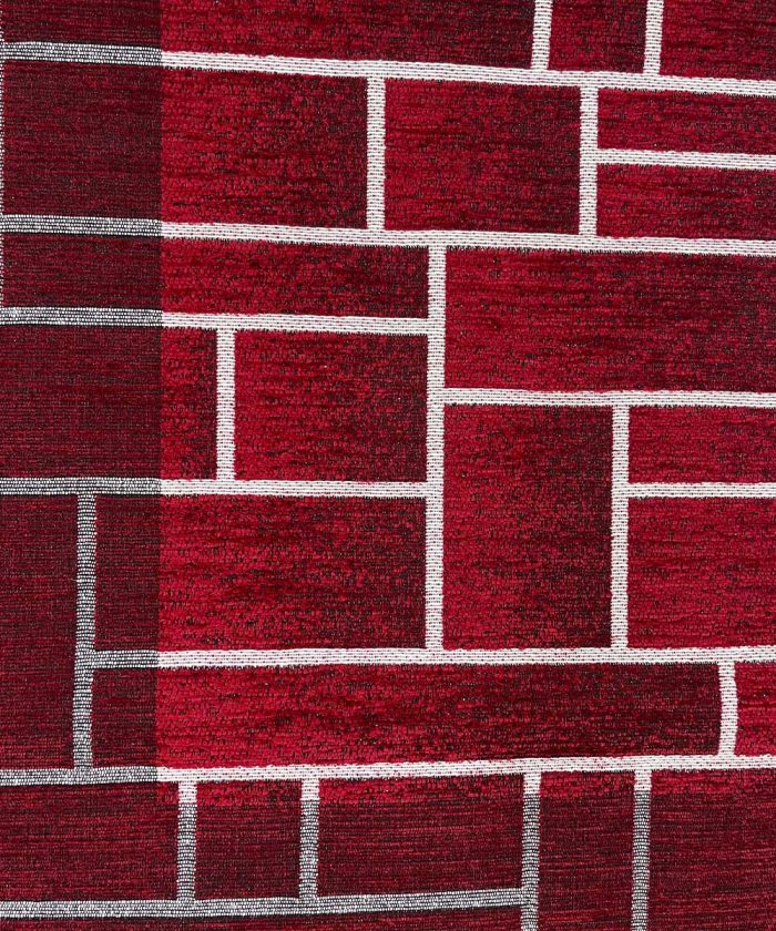 Dettaglio Tappeto passatoia DOMINO ROSSO resistente, economico, lavabile, antiscivolo