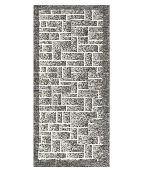 Tappeto passatoia DOMINO TORTORA beige resistente, economico, lavabile, antiscivolo